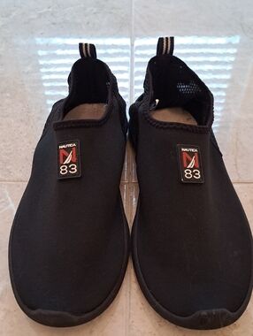 Nautica Black N83 Slip-On Water Shoes